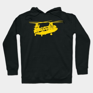 Grunge Helicopter Hoodie